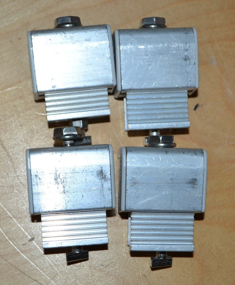 Lot of 4 ~ UniRac Solar Mount End Clamps AF 30-46mm Mill Finish ~ 302050M ~(#1)