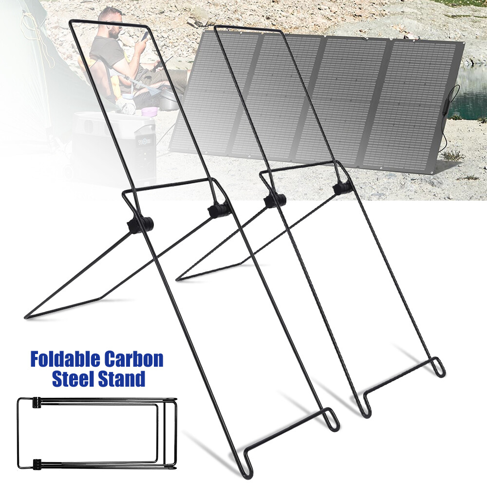 Solar Panel Mounting Bracket Metal Adjustable Kickstand for Portable Solar Panel