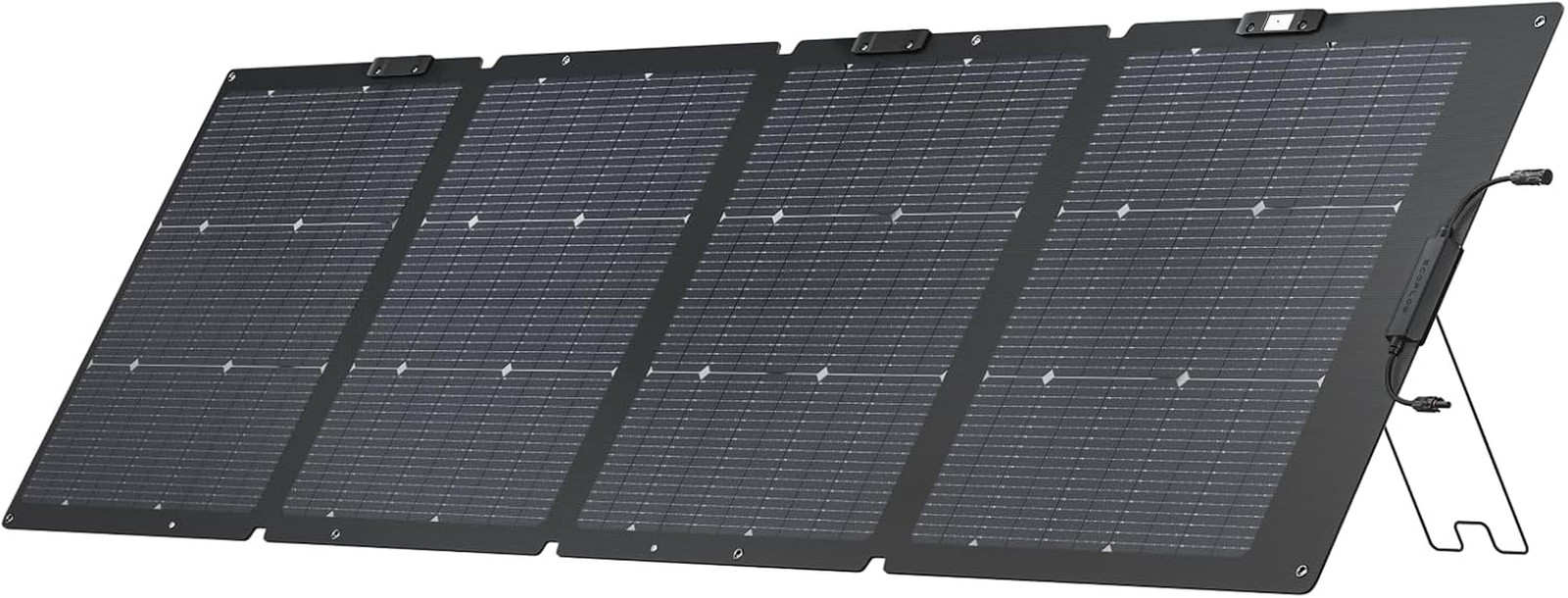EF ECOFLOW 220W Portable Solar Panel, Bifacial Design up to 25% Conversion Effic