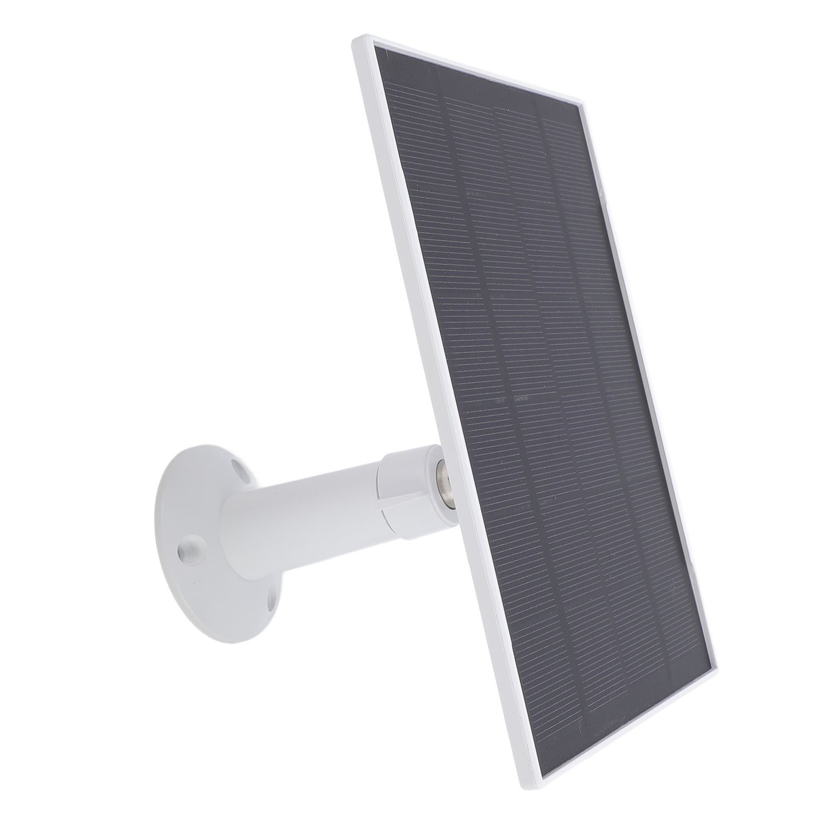 White Solar Panel For Bird Feeder Camera Waterproof Charger For Outdoor Use