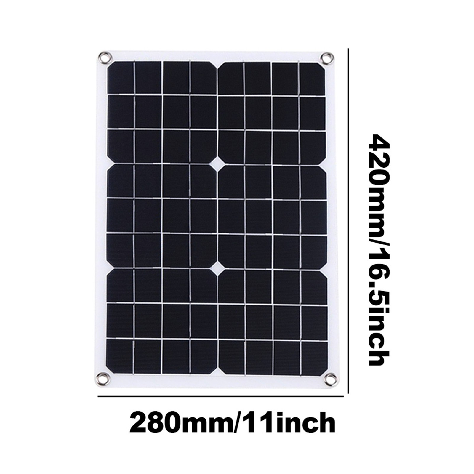 4x500W Solar Panels-100A Controller+Y-Cable+Suction Cups for Home/Outdoor Power