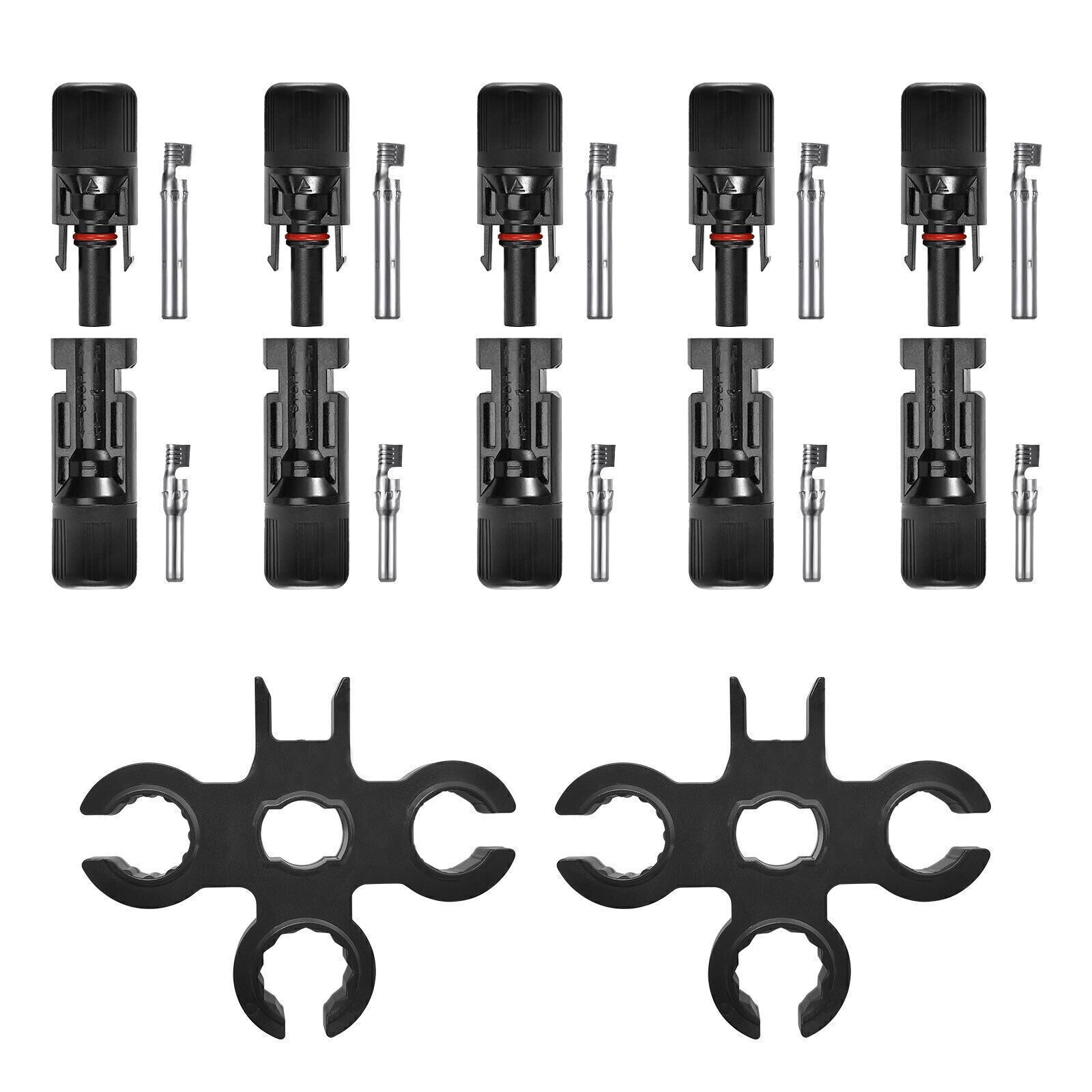 20 Pairs Cable Connectors Solar Panel 30A Line Plug Socket Male Female IP65
