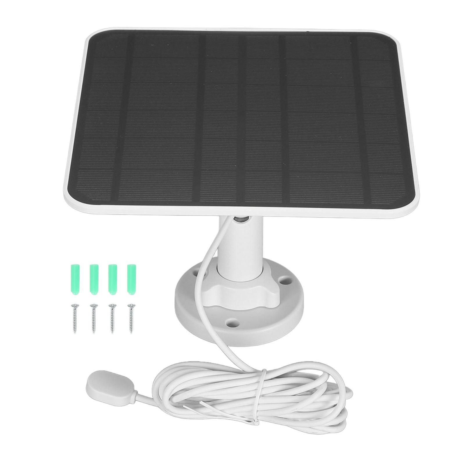 12W Solar Panel Charger IP65 Waterproof Magnetic Charging Security Camera Solar