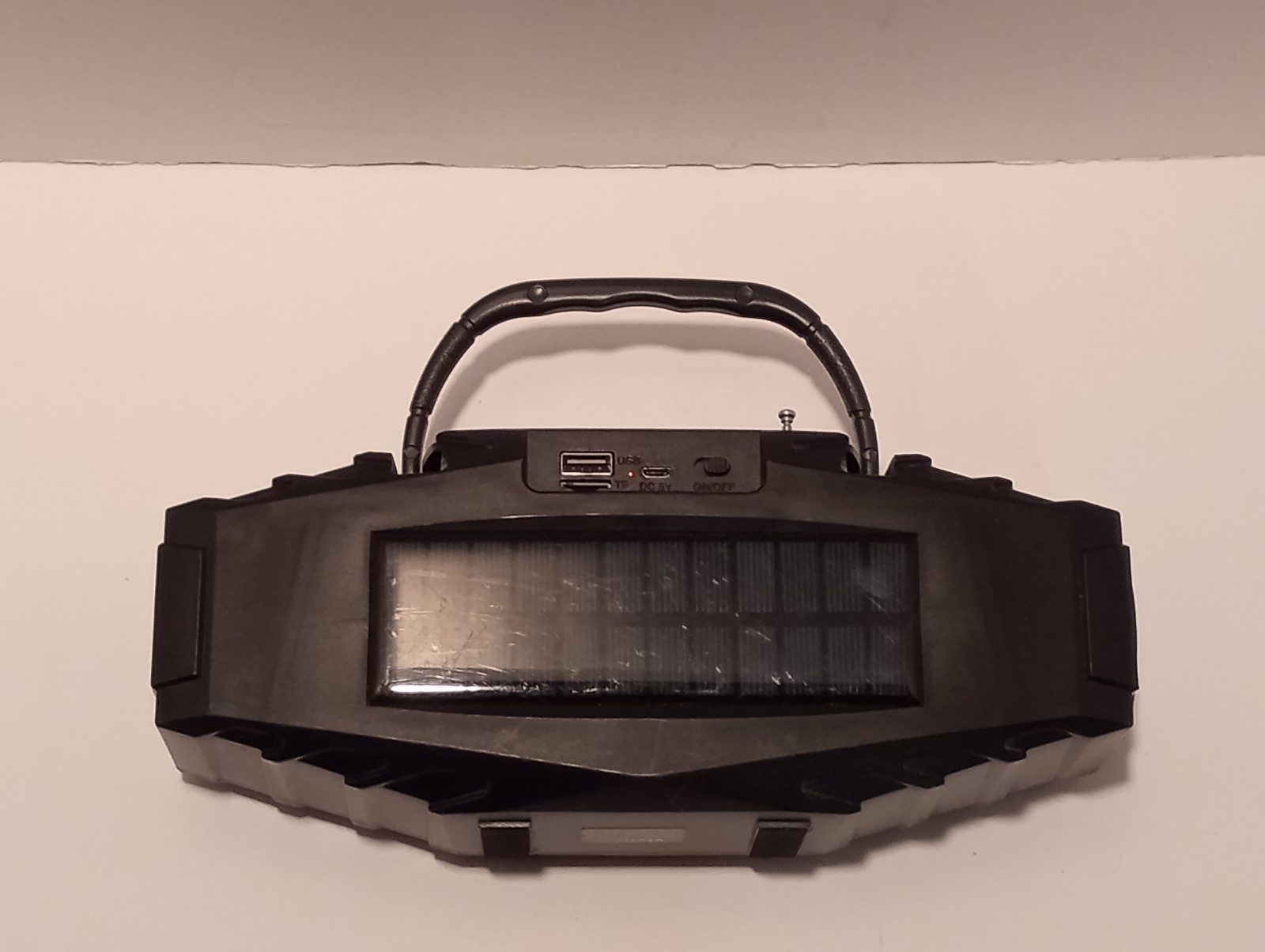 Solar Panel Power Station Flashlight Radio Solar Emergency Power Bank