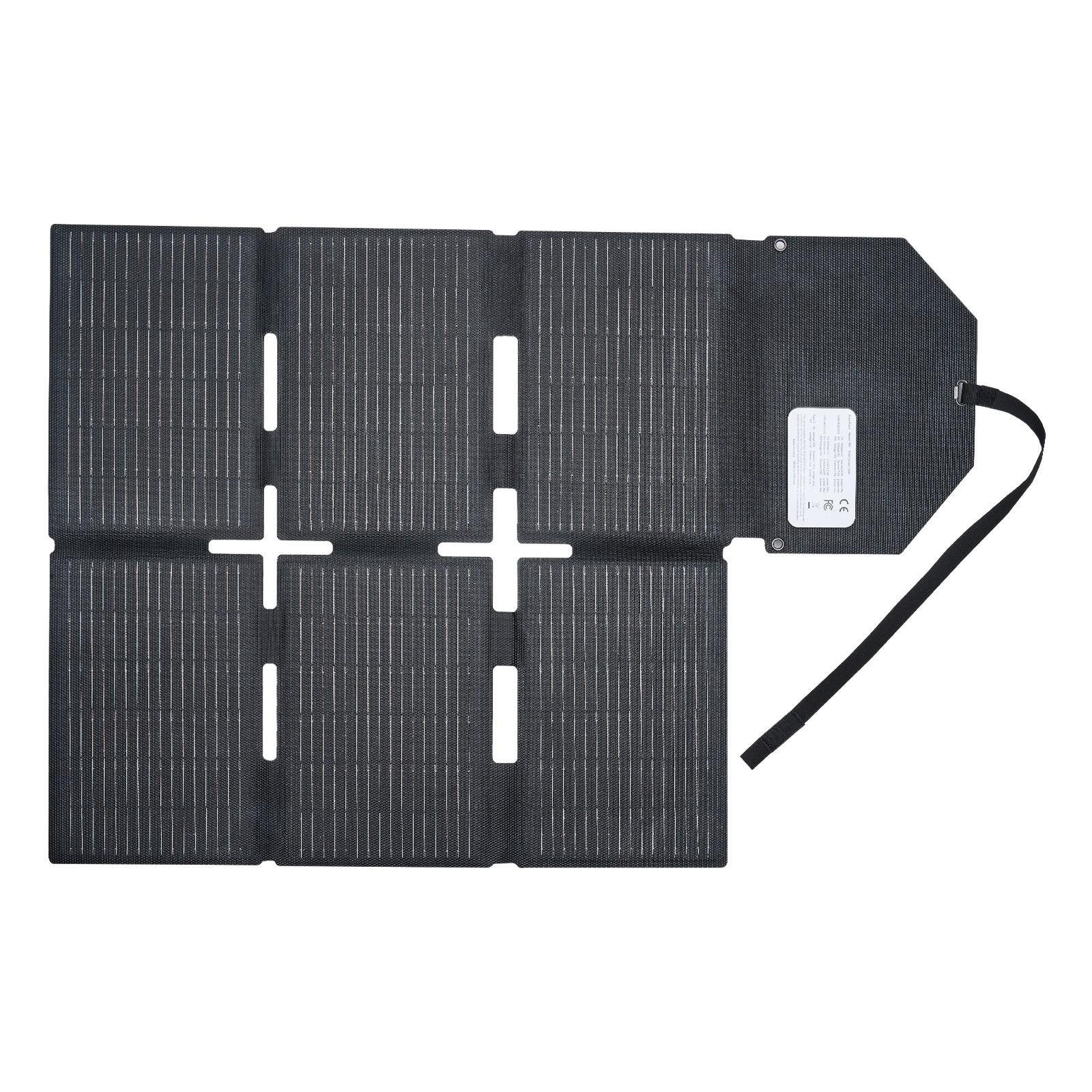 Uimoso 60W Portable Foldable Solar Panel Charger with Monocrystalline Design