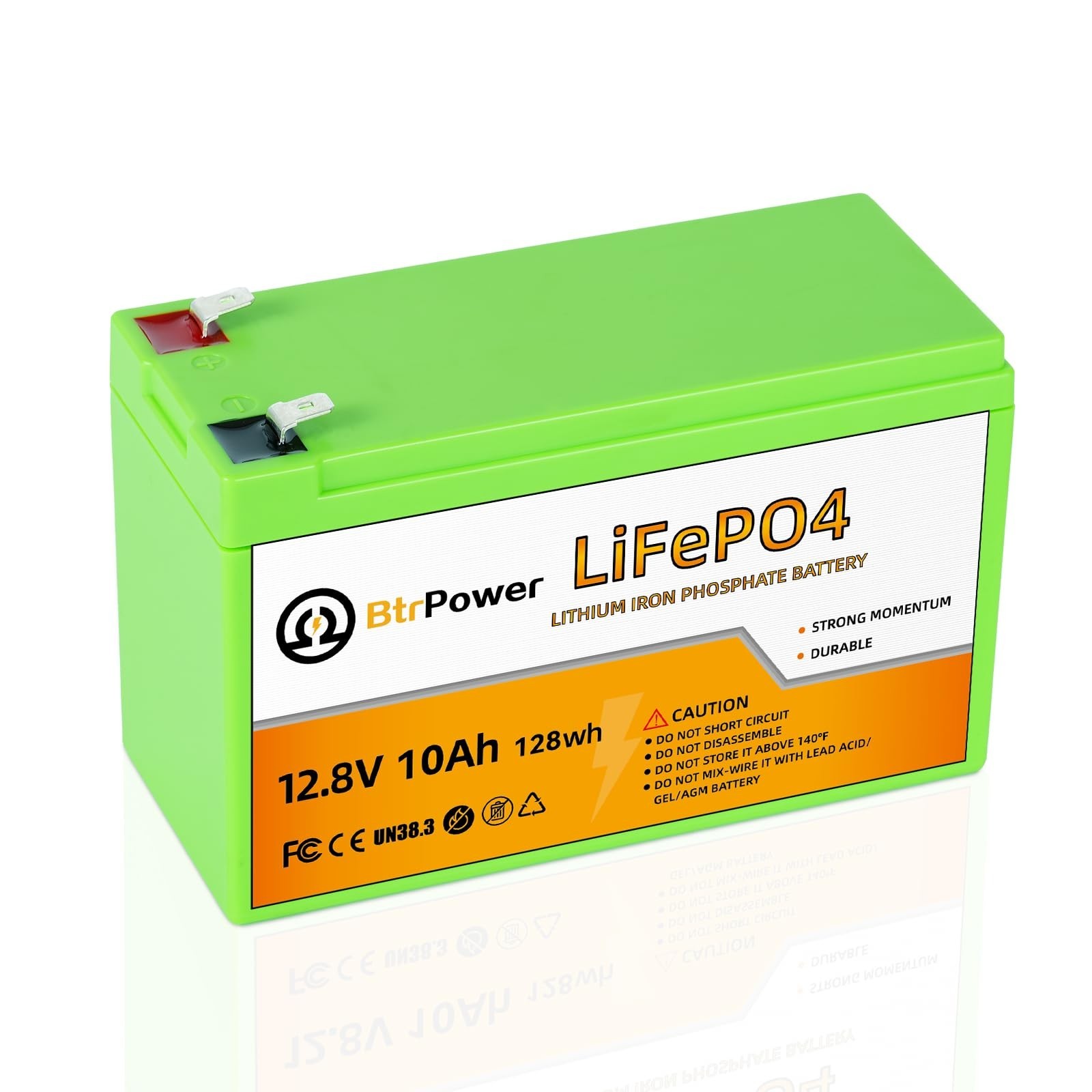 12V 10Ah LiFePO4 Battery,3000+ Deep Cycles Lithium Batteries,Built-in 10A BMS…