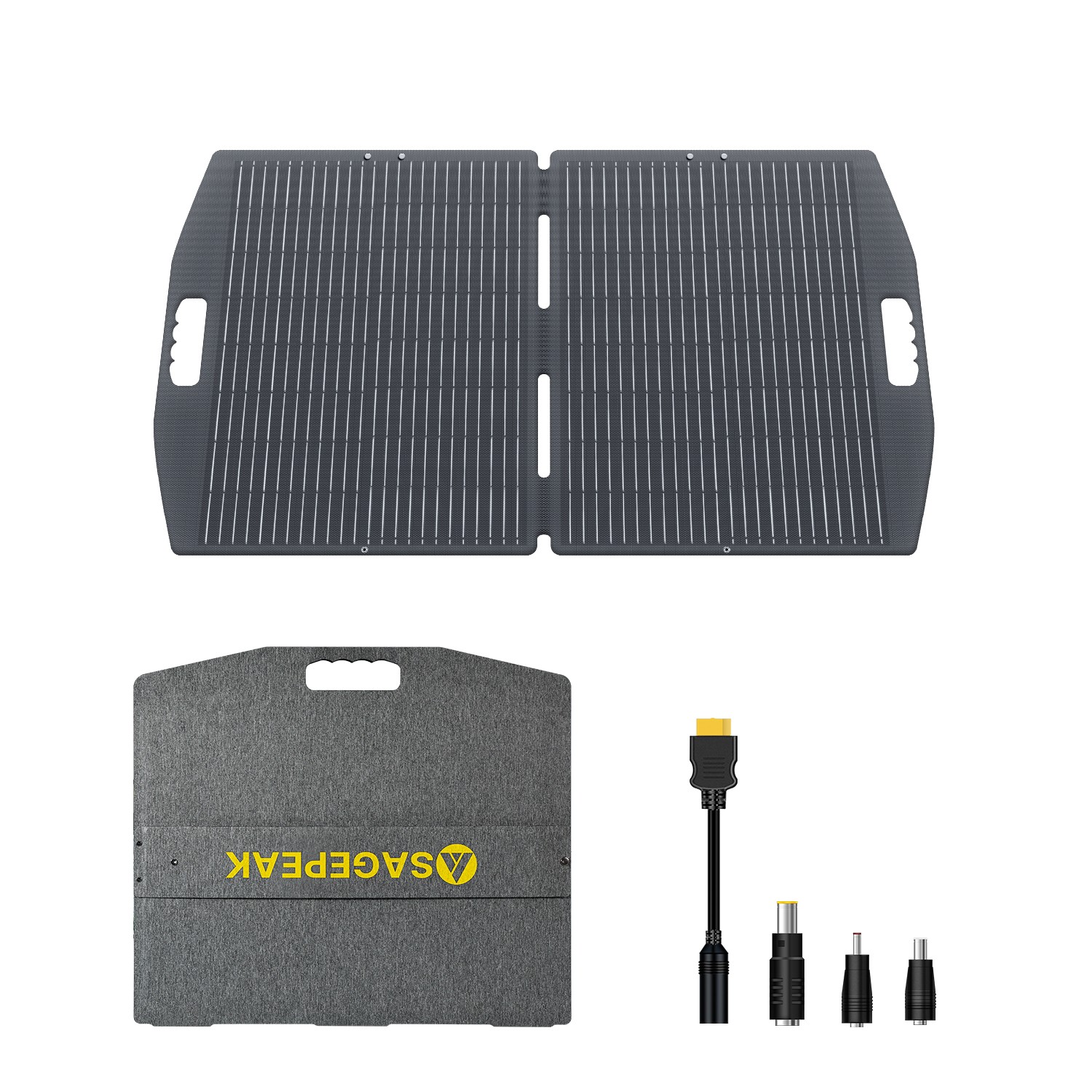 100W Portable Solar Panel ETFE Foldable Solar Charger for Power Station Charging