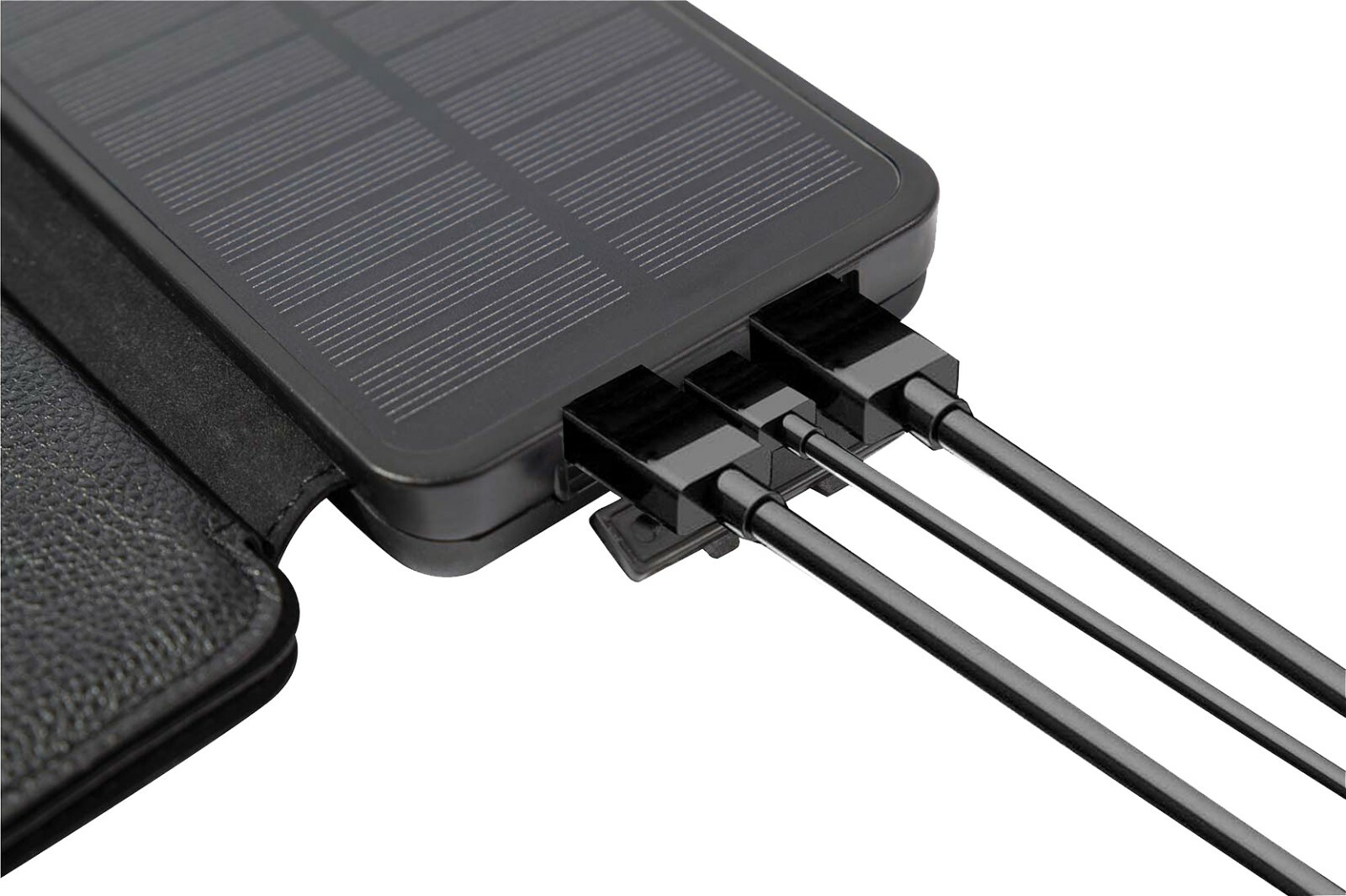 Solar Panel Power Bank Battery Folding Portable Travel Emergency USB Charger
