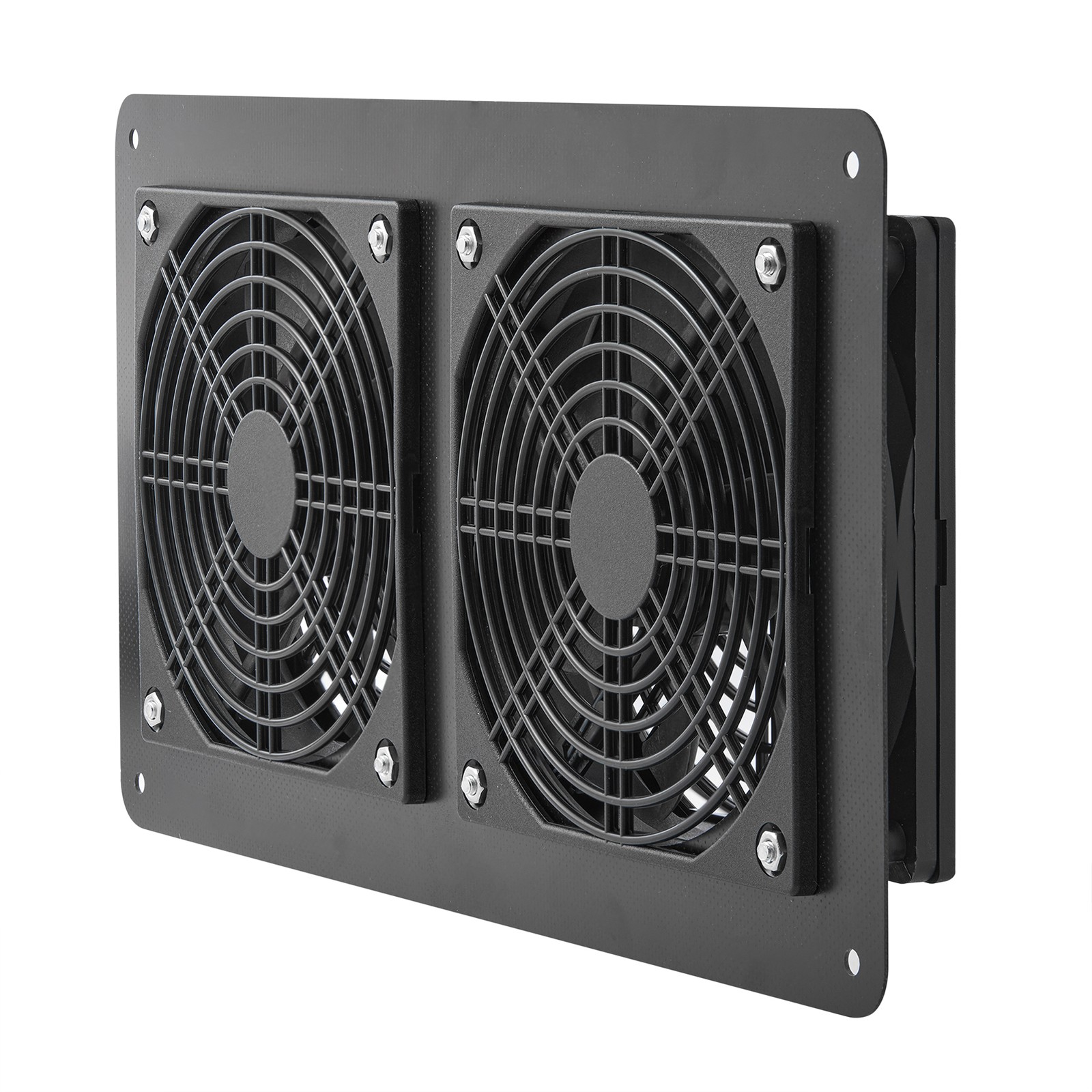 Solar Powered Dual Fan Panel Fan 10W Weatherproof Solar Panel Kit For Small NBQF