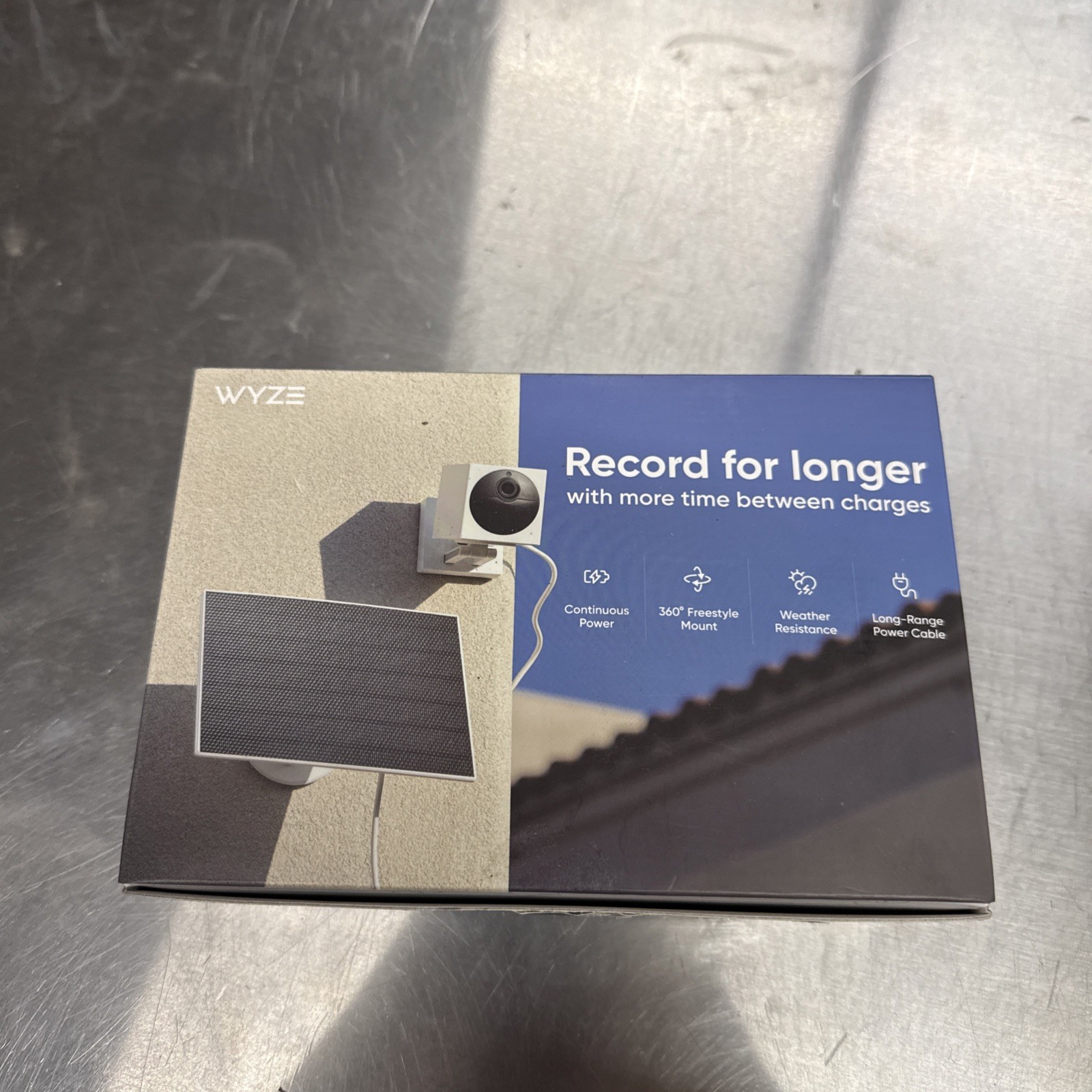 Authentic Wyze Brand Solar Panel – (Let The Sun Power Your Wyze Camera)