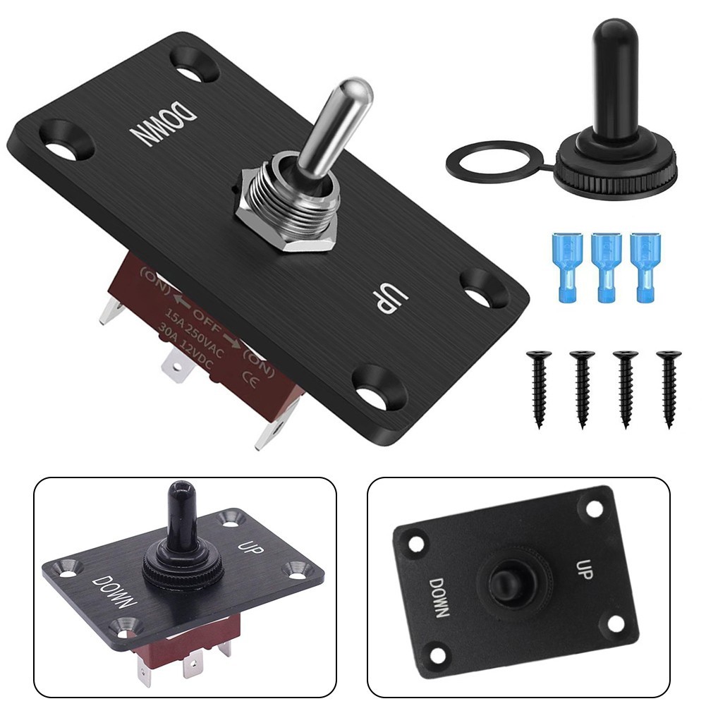 Diverse Application Ready 3Pin Momentary Toggle Switch for DIY Projects
