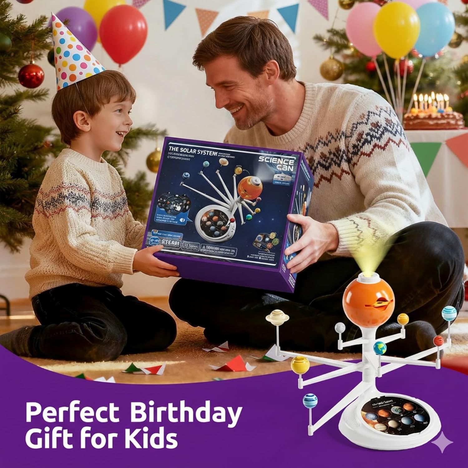 Fun Interactive STEM Planetarium Projector