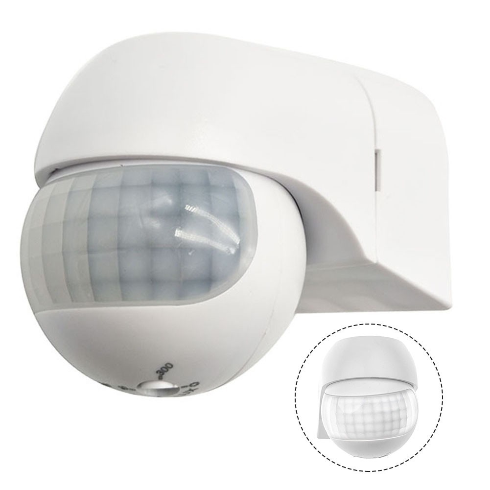 Brand New Motion Detector For Indoor And Outdoor IP44 Splash Proof Wall Mounting