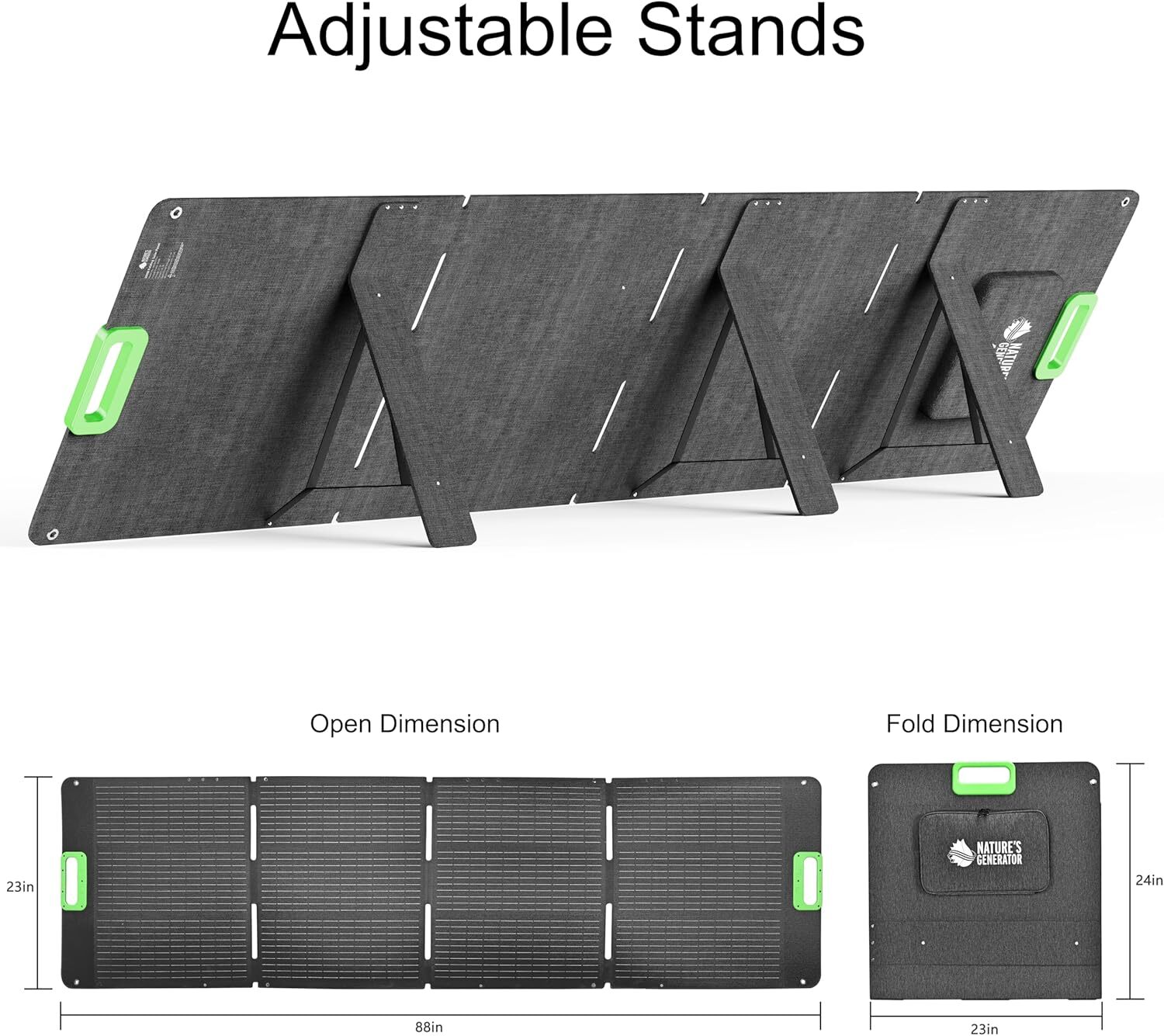 Nature’s Generator 200W Folding Solar Panel