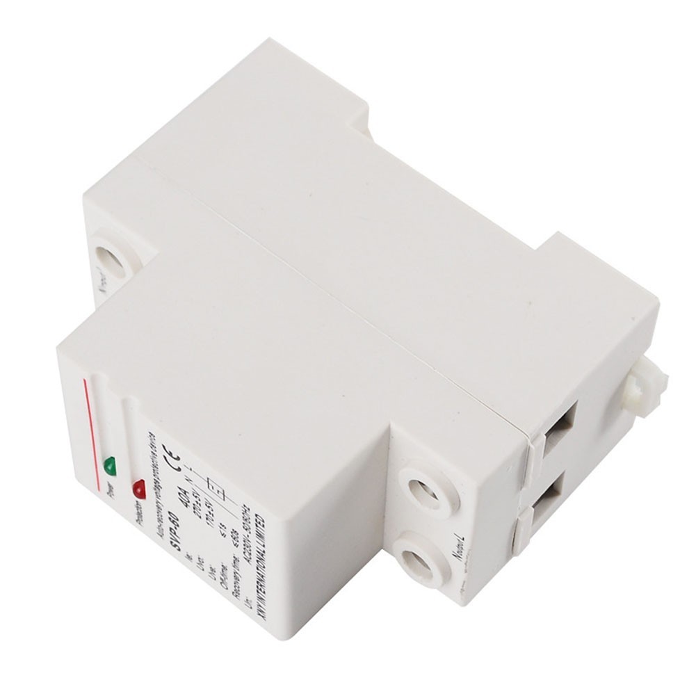 230 Volt Overvoltage Undervoltage Protector for Single Phase Current up to 63A