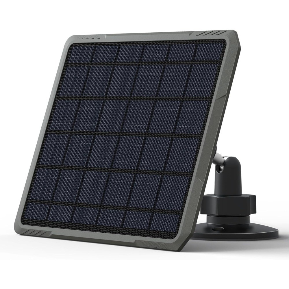 SP350 Solar Panel for Trail Camera, 12V/1A, 9/1.3A, 6V/2A, 5.5×2.1 DC Plug,