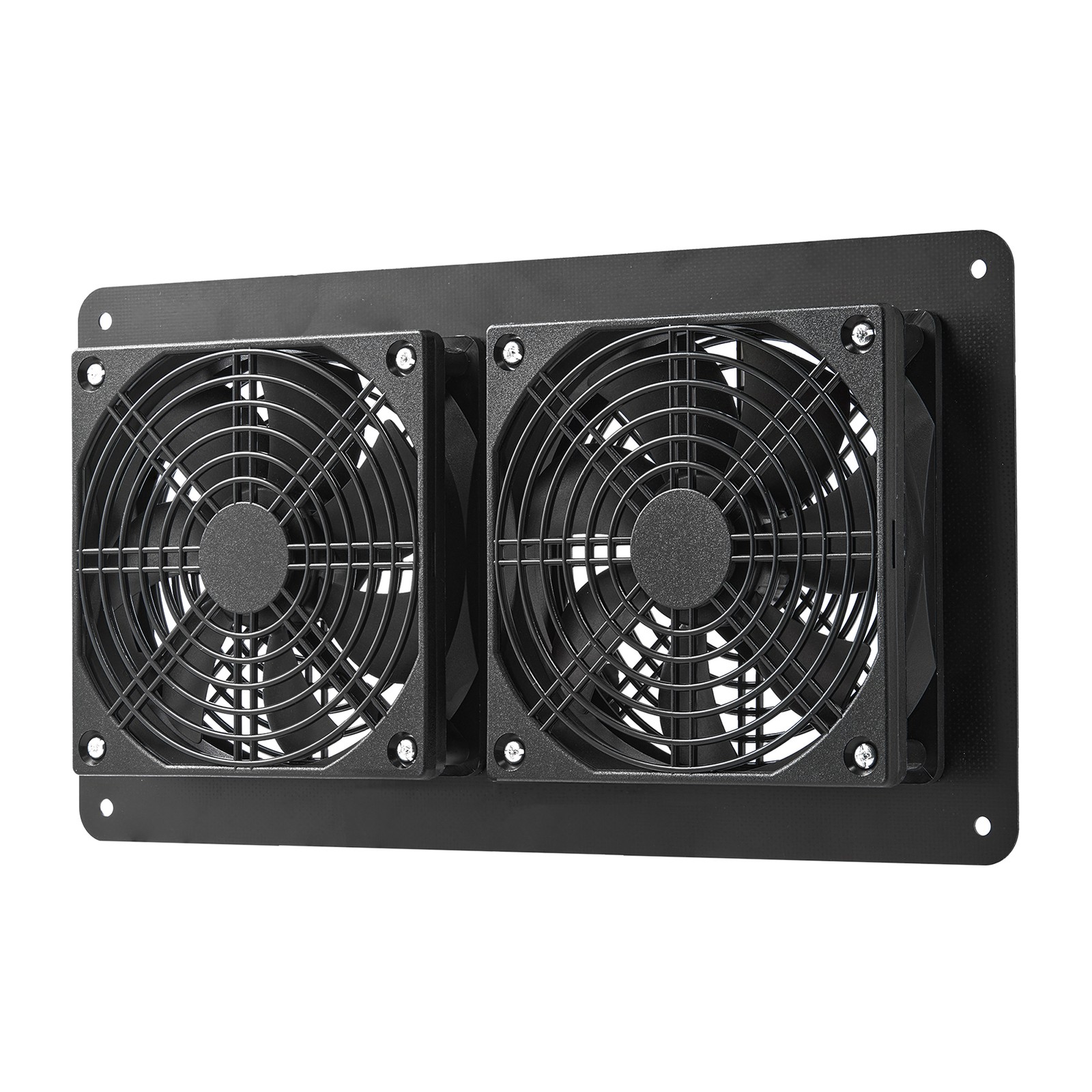 Solar Powered Dual Fan Panel Fan 10W Weatherproof Solar Panel Kit For Small NBQF