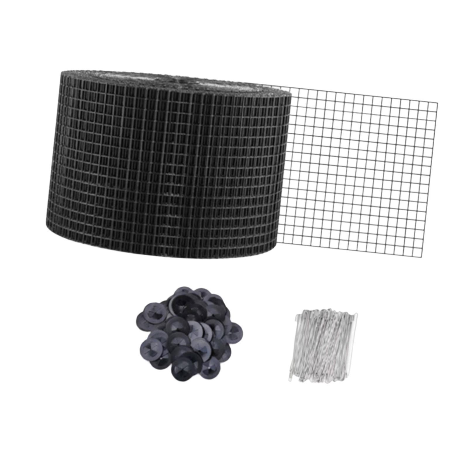 Solar Panel Bird Net Heavy Duty 98.4ftx7.8” for Outdoor Conduits Rooftop