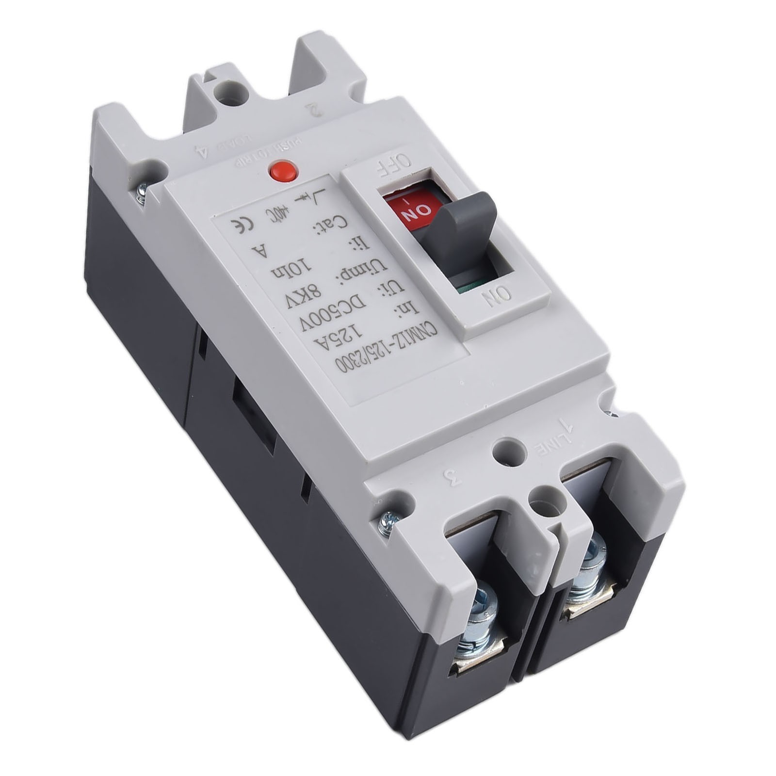 Photovoltaic DC Circuit Breaker CNM1Z 2P 250A 500V ABS Plastic Housing
