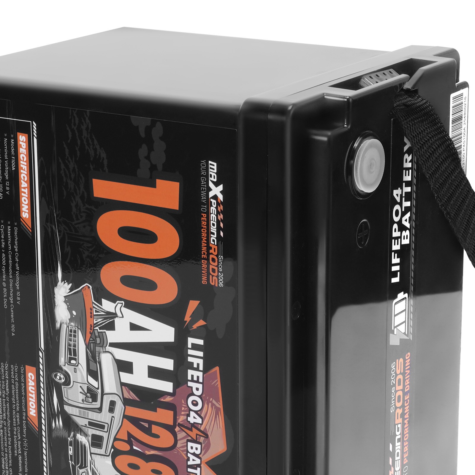 100Ah 12V Lithium Battery for Boat Off Grid Solar, Low Temp Protection