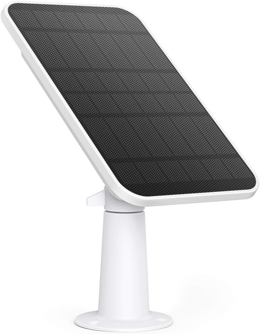 eufy Solar Panel 2.6W IP65 Weatherproof for eufyCam Outdoor Security Camera