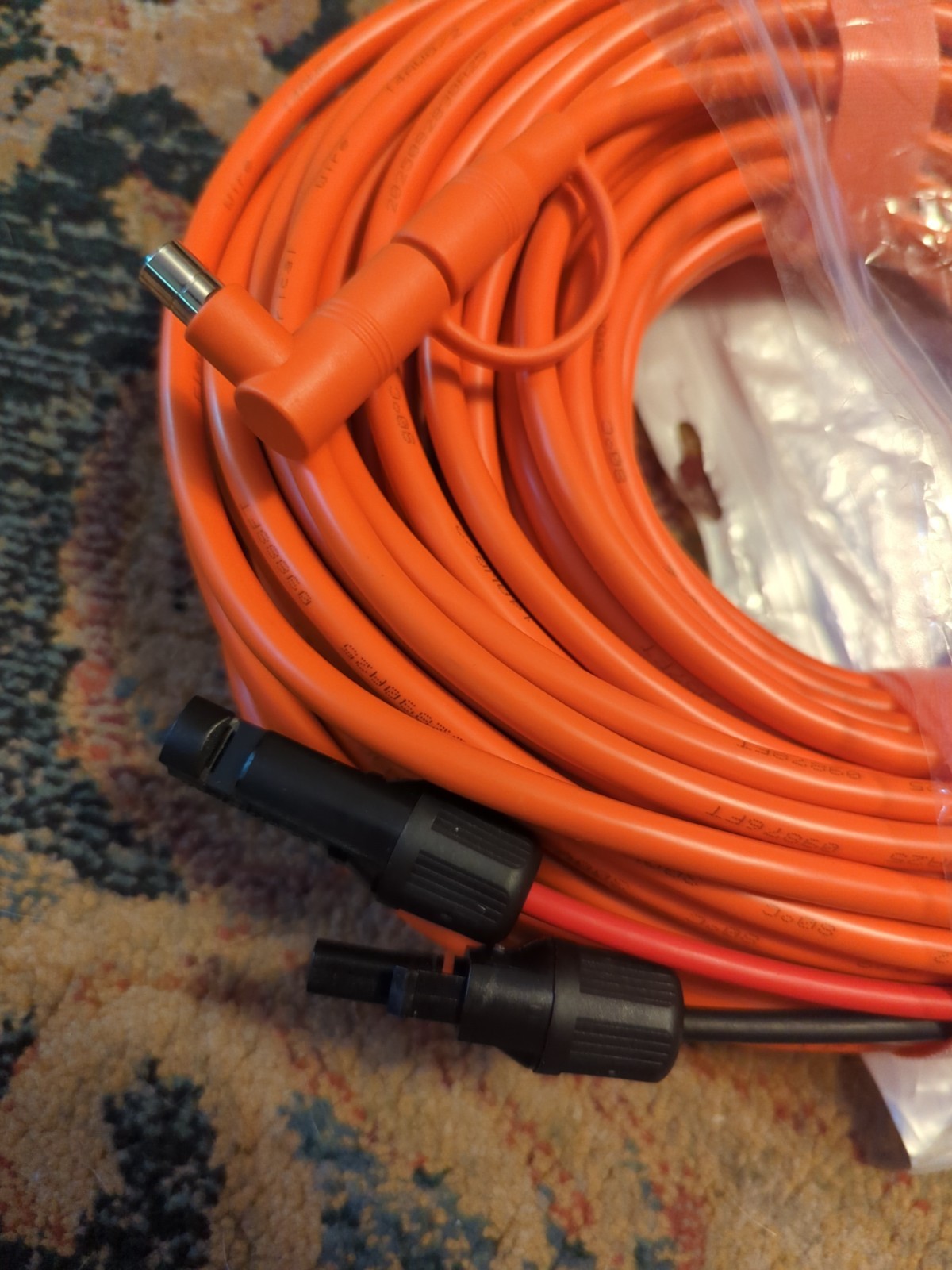100FT 14 AWG Solar Extension Cable for Jackery Bluetti GZ Yeti Power Stations