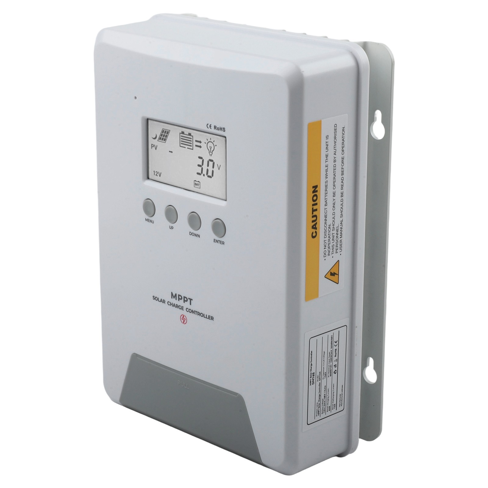 60A Solar Regulator Low Heat Generation Multiple Battery Compatibility