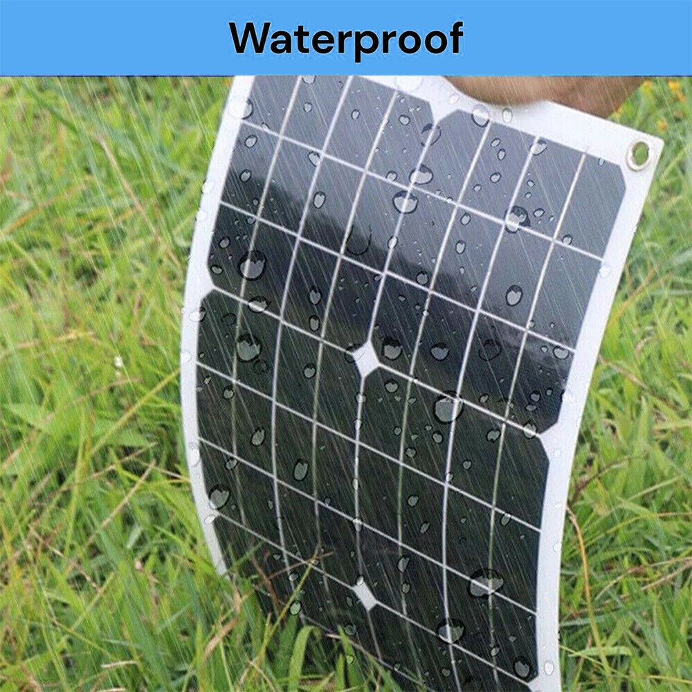 300W Solar Panel Kit 12V Battery Charger 30A Controller RV Trailer Camper Van