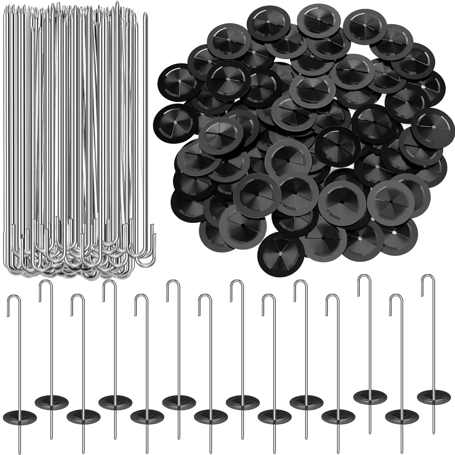 10/50/100/150/200/300Pcs Solar Panel Bird Guard Guard Fastener ClipsBird Solar P