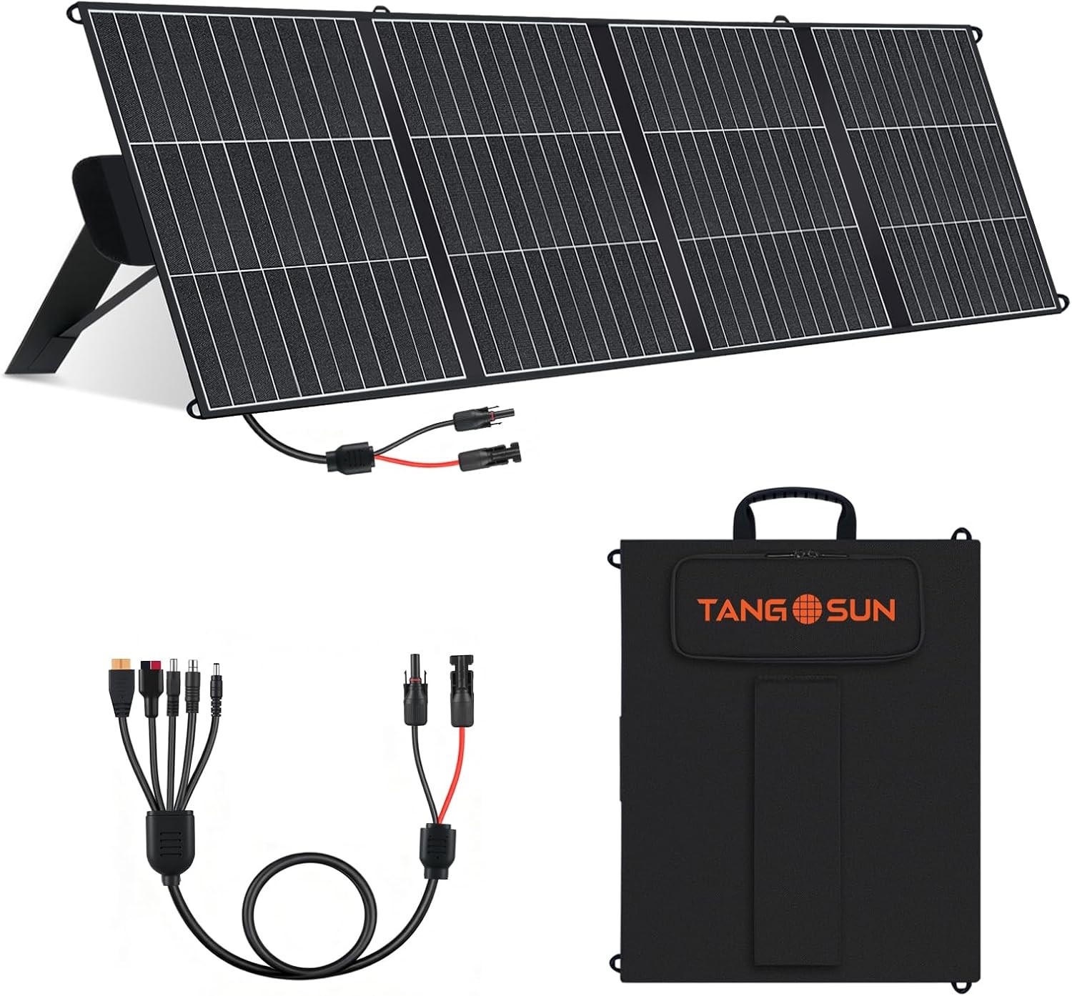 Foldable 200W Solar Panel Portable HPBC ETFE MC4 USB IP65