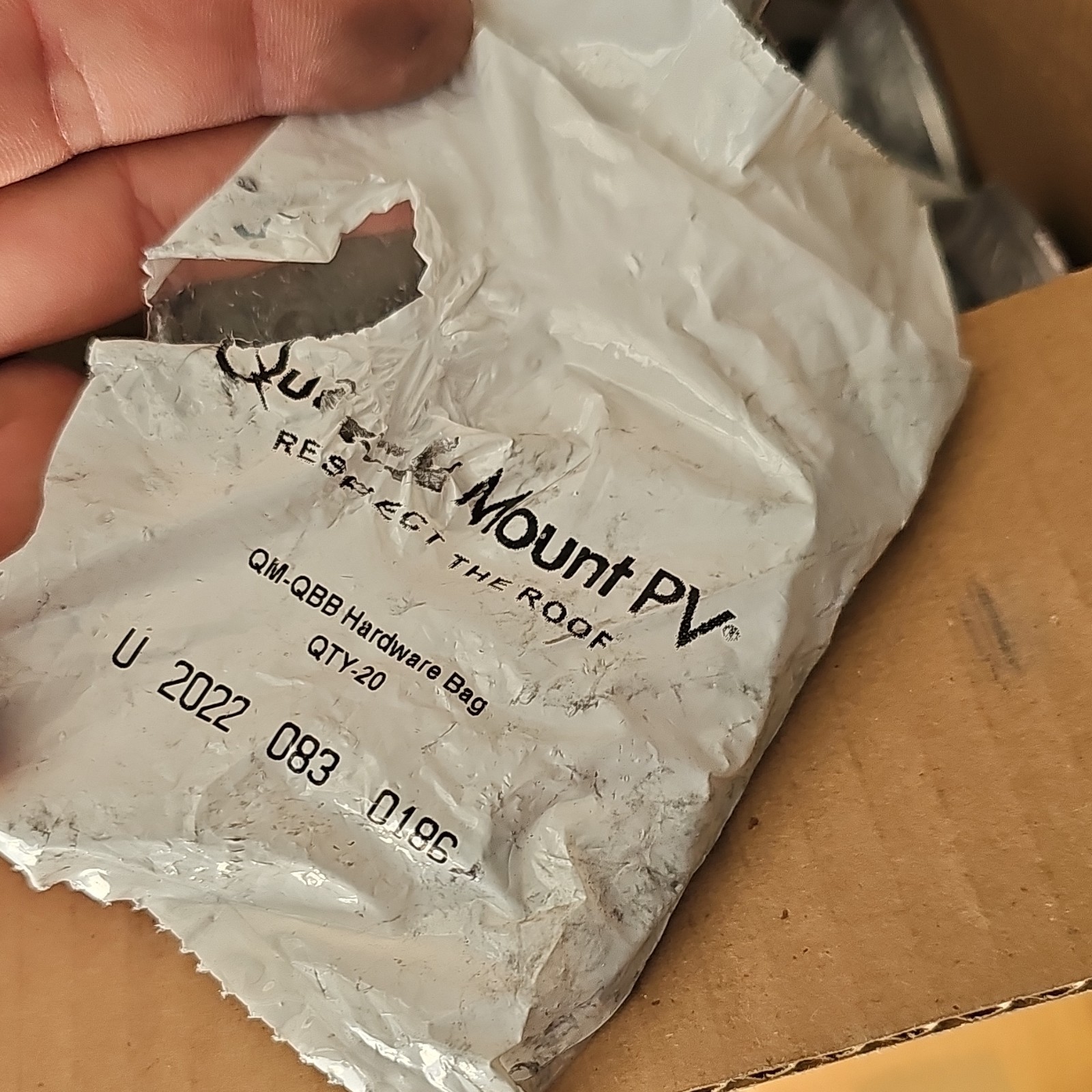 QuickMount QM-QBB-01-M1 REV A Quickmount QBase Base Lot X17 WITH 3.25″ standoff.