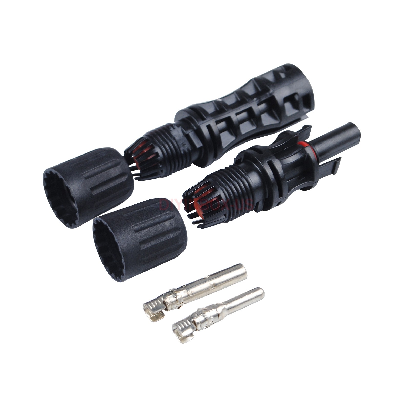 Lot MC4 Male Female Solar M/F Wire Cable Connectors Waterproof for Solar Panel