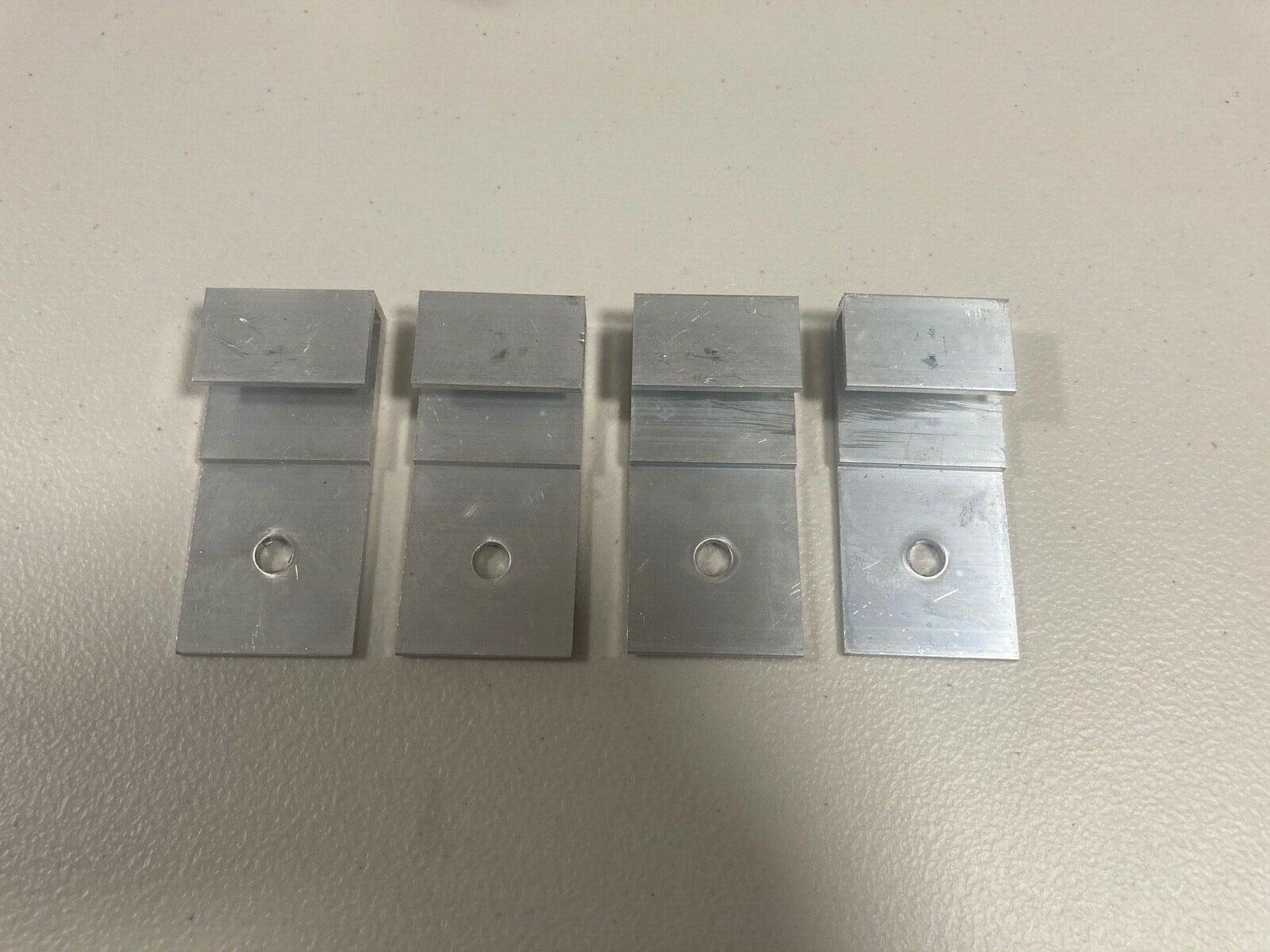 Flush, Solar Panel Mounting for Vertical Wall Mount Tough Trac PV Module 4 pcs.