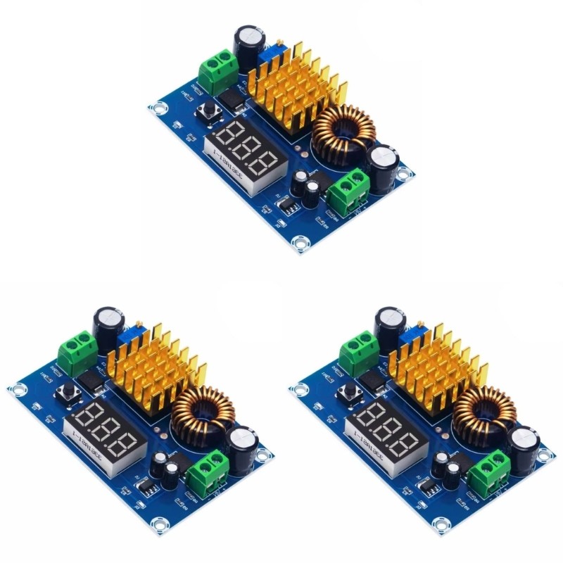 5A Boost Converters Module Adjustable Output Voltages 5V-45V for DIY Electronics