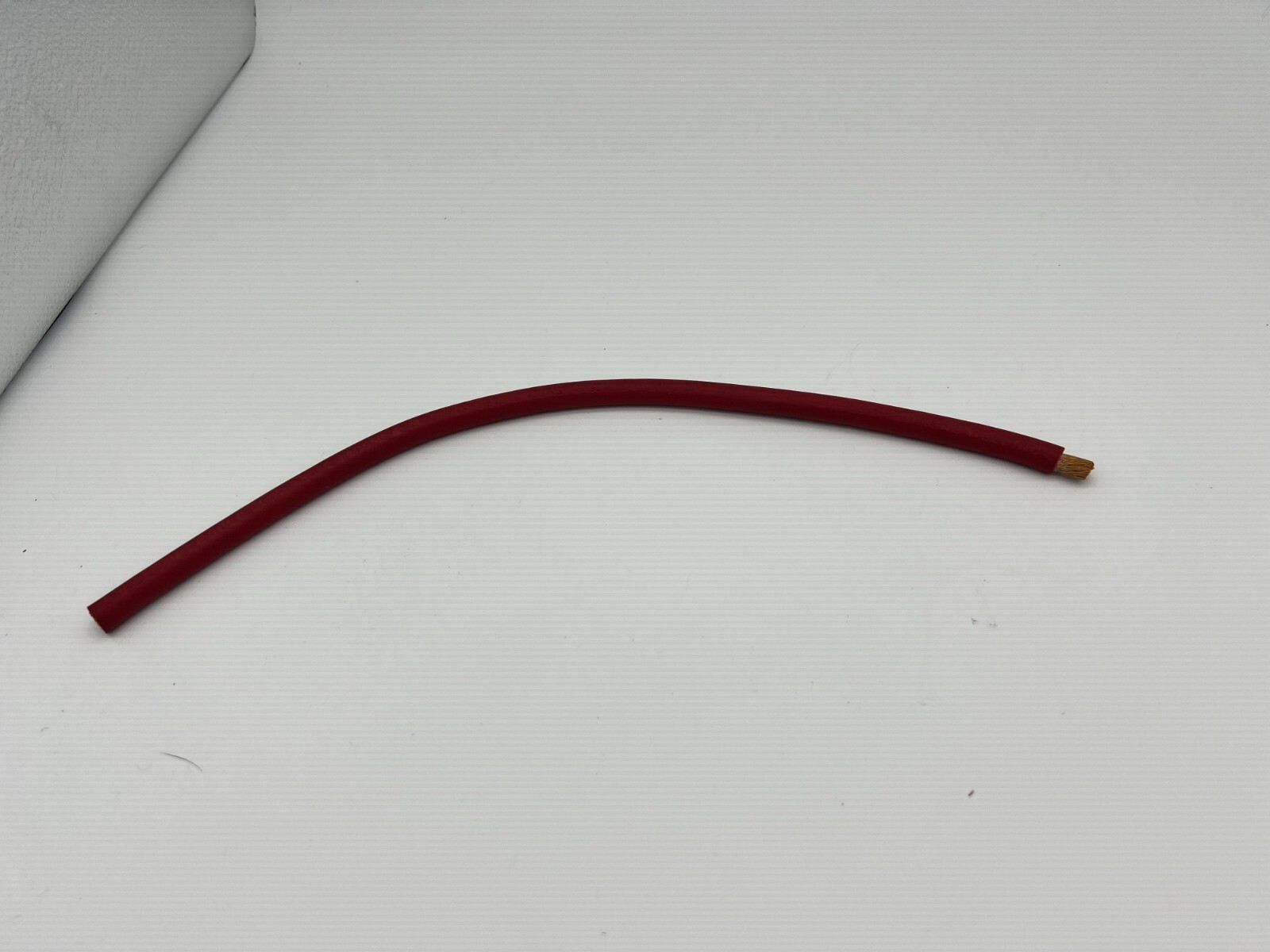 Red 4 gauge AWG industrial flexible welding / battery cable