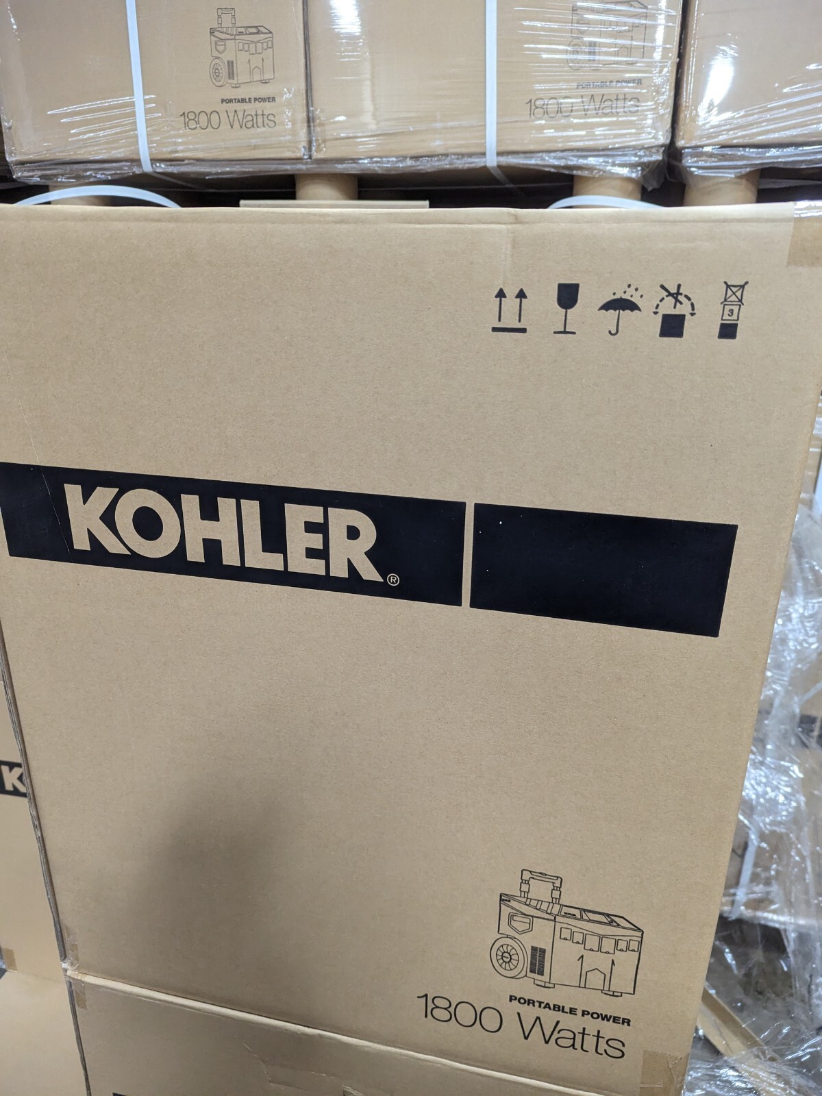 Kohler enCUBE 1.8 1800W Portable Power Station Solar Generator Battery *READ*