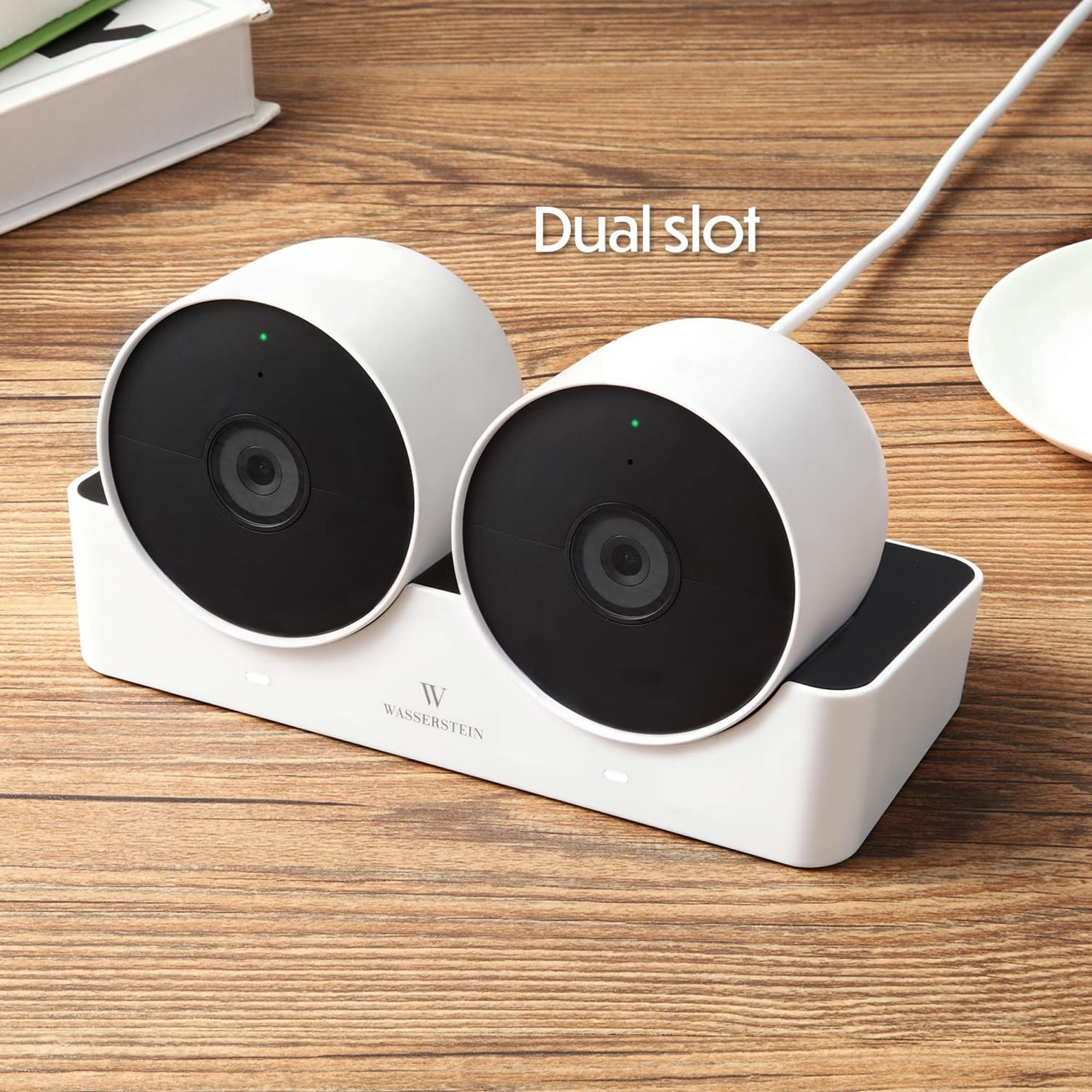 Wasserstein Charging Station Compatible with Google Nest Cam Outdoor or Indoo…