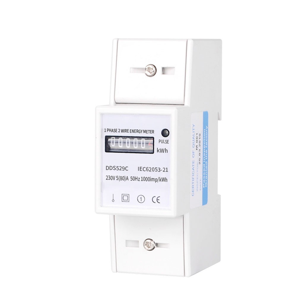 80A Electricity Meter Accuracy Class 1 Measurement For Residential Use