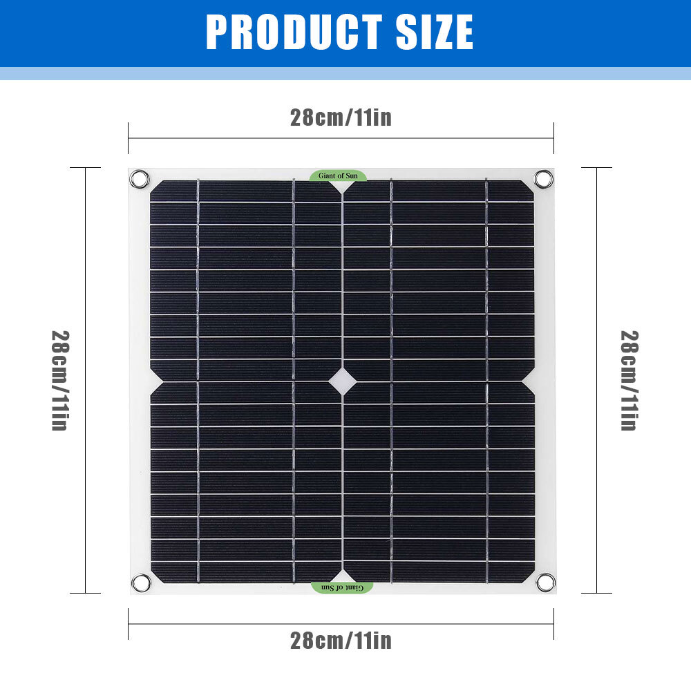 400 Watts Solar Panel Kit 100A 12V Battery Charger w/ Controller Caravan Boat US