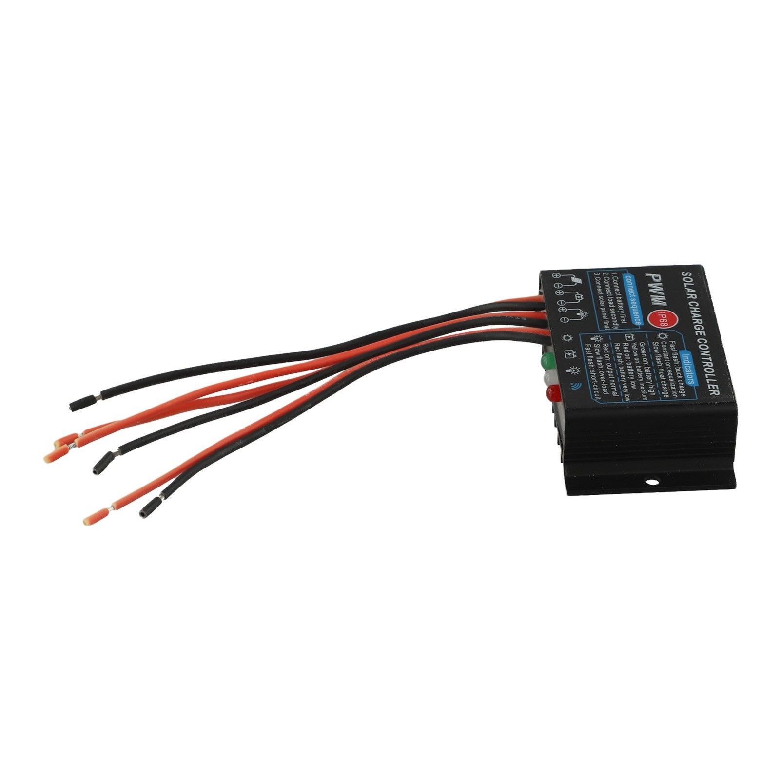 Optimized Performance of the Compact Black Aluminum Alloy 10A Charger Unit