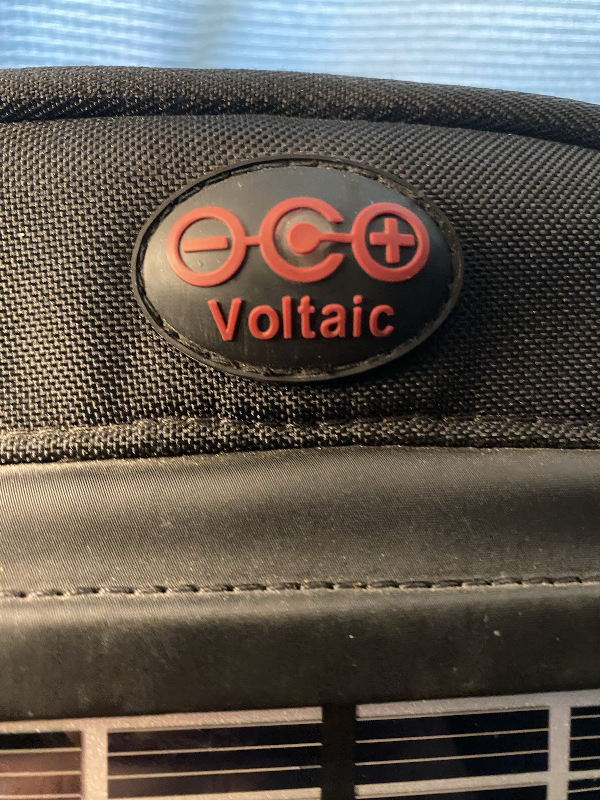 Vintage Voltaic Systems Solar Charger Backpack w/ Cables: