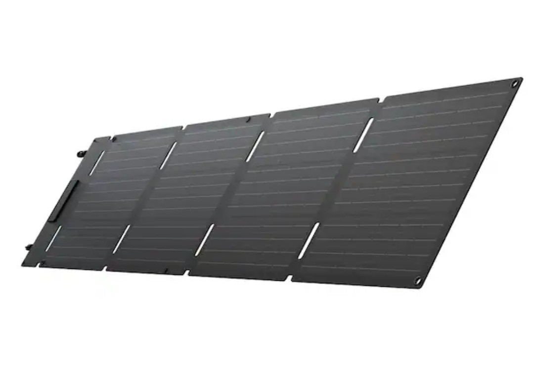 One Pair (2) 60 Watt Portable Solar Panels From Ecoflow