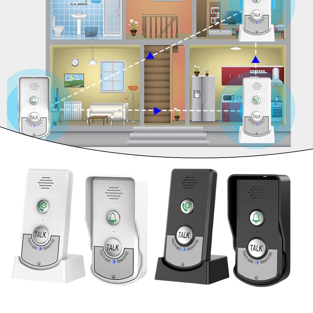 Wireless Doorbell with 1000m Range Strong Penetration Clear Communication