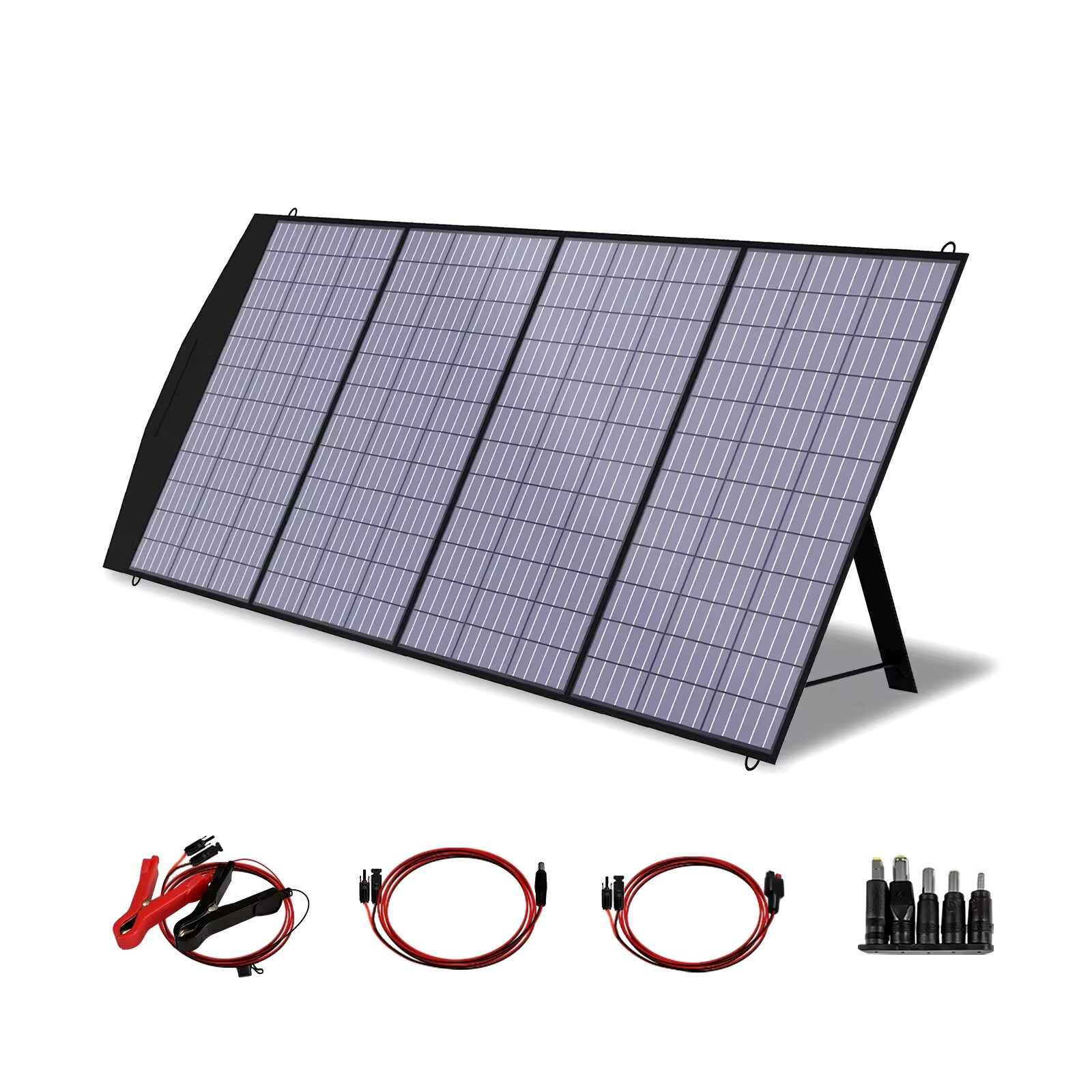 ALLPOWERS Foldable Solar Panel Kits. 200W Power Station Solar Generator.