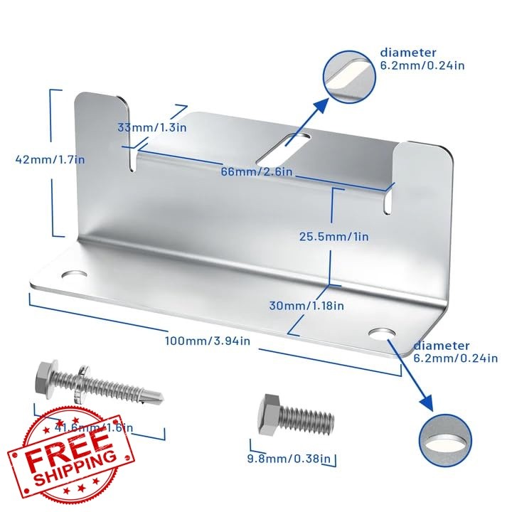 AeternaSol Solar Panel Mounting Brackets 1Set