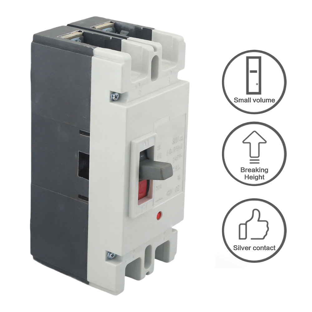 DC 500V 250A Photovoltaic Circuit Breaker CNM1Z Plastic Shell Air Switch
