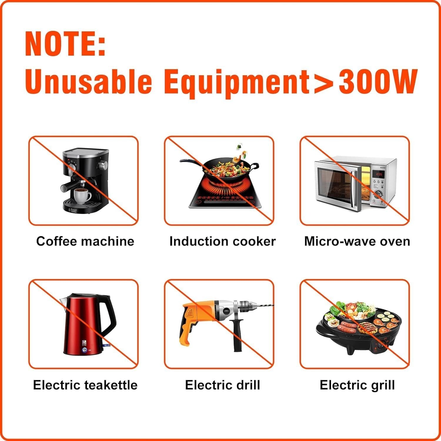 Open Box Portable Power Station 300W Solar Generator 280Wh