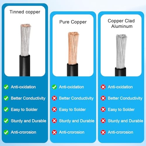 10AWG Solar to XT60i Extension Cable 3 6 10 35 50 75 Heavy Duty Adapter 100FT