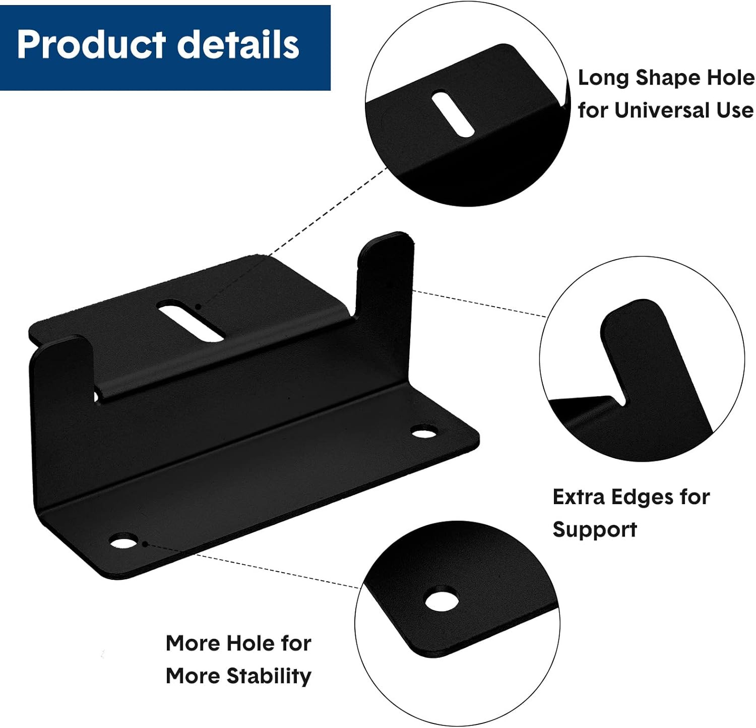 40 Sets Solar Panel Mounting Brackets Z Bracket Aluminum Alloy Solar Panel Mount