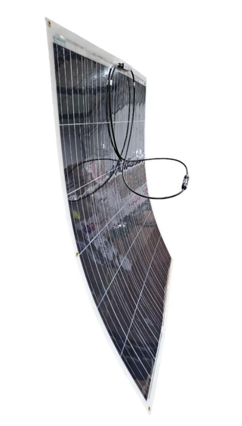 Flexible 160W Solar Panels RV Boats Portable Energy Lightweight Thin (Lot of 2)